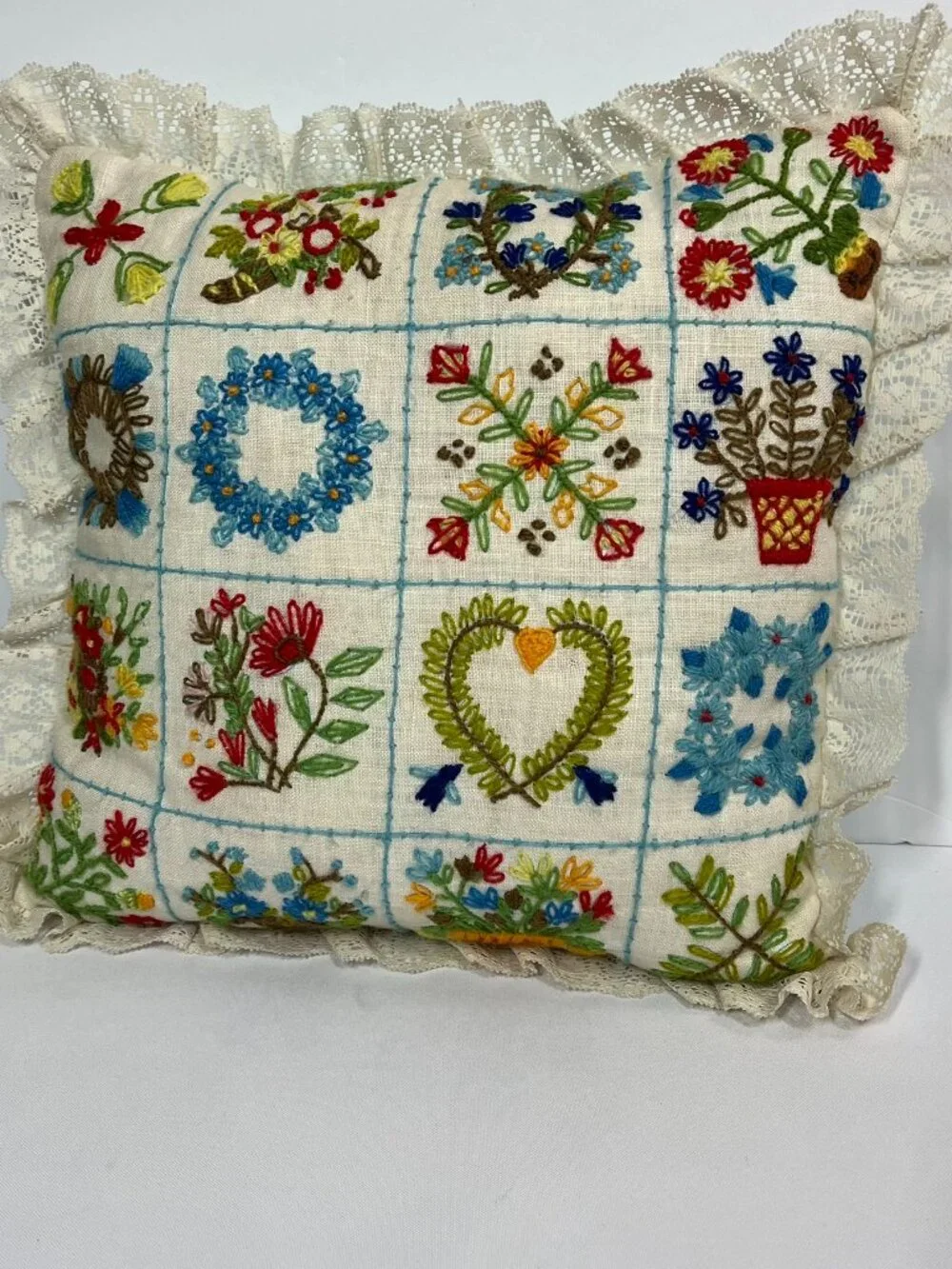 Handmade vintage floral